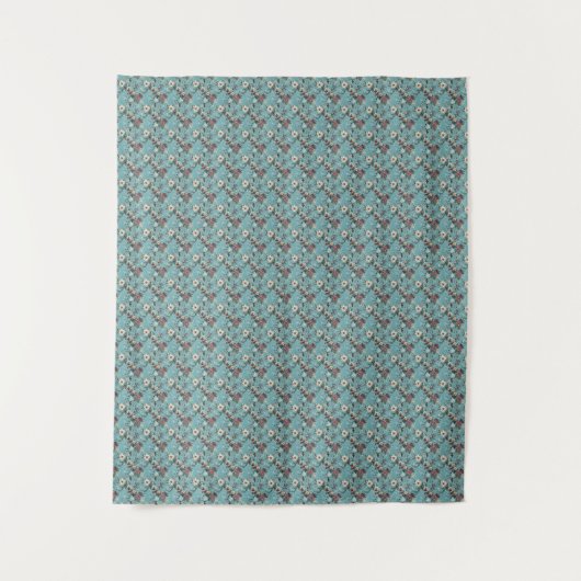 Winter Florals Wandkleed (Voorkant)