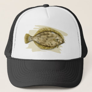 Winter Flounder Trucker Hat Trucker Pet