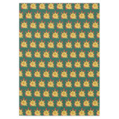 Winter Flower Pattern Tablecloth Tafelkleed (Voorkant)