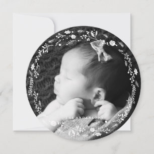 Winter Foliage Kerstvakantie Kaart