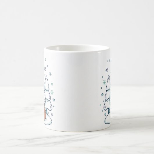 Winter Forest Ceramic Mug (11oz) (Centre)