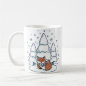 Winter Forest Ceramic Mug (11oz) (Gauche)