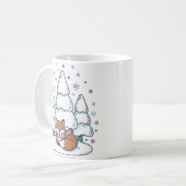 Winter Forest Ceramic Mug (11oz) Koffiemok (Voorkant links)