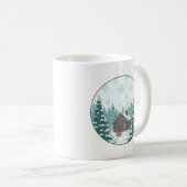 Winter Forest Ceramic Mug (11oz) Koffiemok (Voorkant rechts)