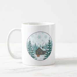 Winter Forest Ceramic Mug (11oz) Koffiemok