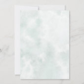 Winter Forest Gender Neutral Baby Shower Bedankkaart (Achterkant)