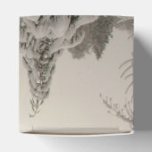 Winter Forest Gift Box Personalized Holiday Boxes Bedankdoosjes (Bovenkant)