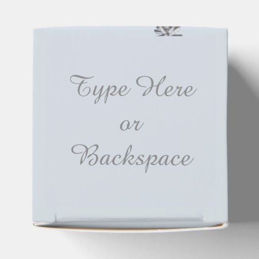 Winter Forest Gift Box Personalized Holiday Boxes Bedankdoosjes (Bovenkant)