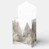 Winter Forest Gift Box Personalized Holiday Boxes Bedankdoosjes (Geopend)