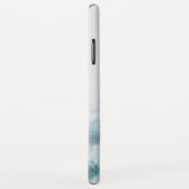 Winter Forest Moody Waterverf gepersonaliseerd Case-Mate iPhone Case (Achterkant/rechts)