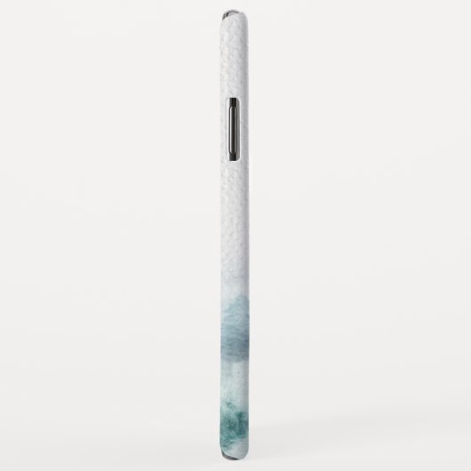 Winter Forest Moody Waterverf gepersonaliseerd Case-Mate iPhone Case (Achterkant/rechts)