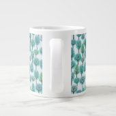 Winter Forest Pattern Jumbo Mok (Achterkant)