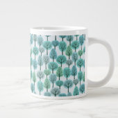 Winter Forest Pattern Jumbo Mok (Rechts)