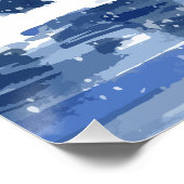 Winter Forest Scene Perfect Poster (Hoek)