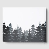 Winter Forest Wedding Gastenboek (Achterkant)