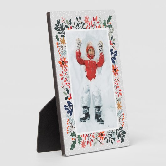 Winter Foto Fotoplaat (Zijkant)