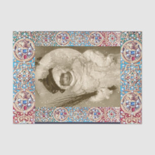 WINTER FOTO-TEMPLATE, ANGELS, PRECIES JEWELS, PARE TISSUEPAPIER