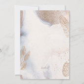 Winter Foto van Birthday Party Kaart (Achterkant)