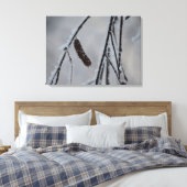 Winter Fotocanvas afdrukken (Insitu (Slaapkamer))