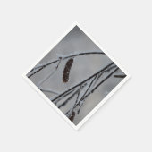 Winter fotopapier servetten (Hoek)