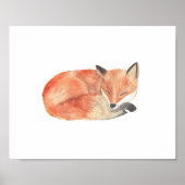 Winter Fox 1 Poster (Voorkant)