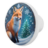 Winter Fox Keramische Knop (Rechts)