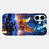 Winter Fox Spirit Case-Mate iPhone Case (Achterkant (horizontaal))