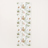 Winter Fox Woodland Forest Cute Yogamat (Achterkant)