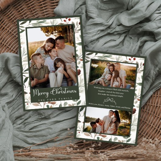 Winter Fresh Christmas Card Kaart