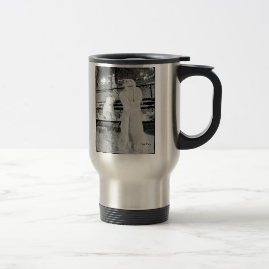 'Winter Friends' - Mug de voyage (Droit)