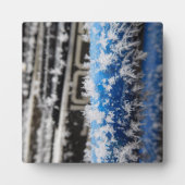 Winter Frost Desktop Plaque Fotoplaat (Voorkant)