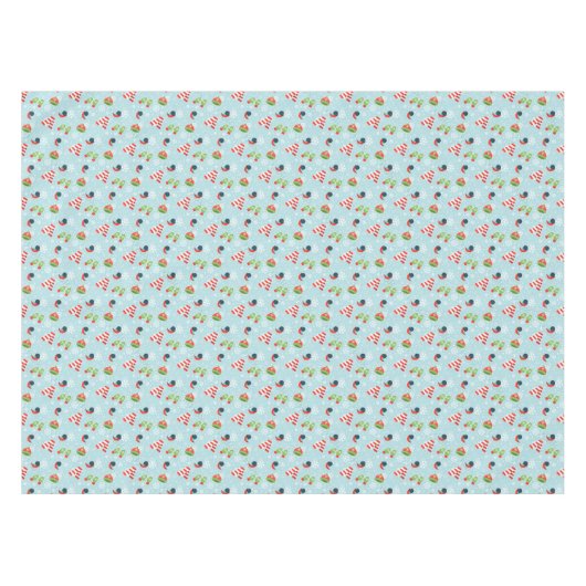 Winter Fun Pattern Tafelkleed (Voorkant (Horizontaal))