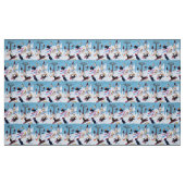 Winter Fun Skiing Labradors Stof (Fat Quarter)