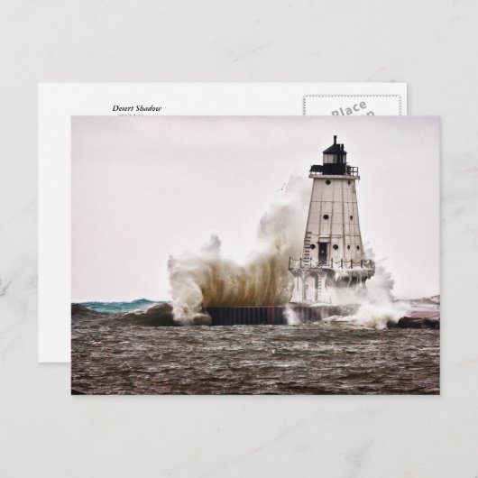 Winter Fury Briefkaart (Voorkant / Achterkant)