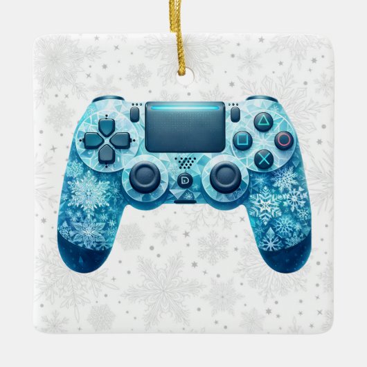 Winter Game Controller Ornament (Voorkant)