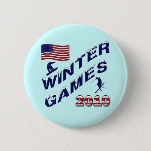 WINTER GAMES 2010 RONDE BUTTON 5,7 CM