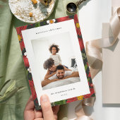 Winter Garden | Vakantieknopkaart Feestdagenkaart