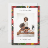 Winter Garden | Vakantieknopkaart Feestdagenkaart (Voorkant)