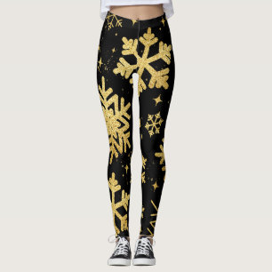 Winter Garnet Glow Luxe Leggings