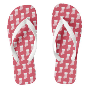 Winter gebreide kerst kous Teenslippers