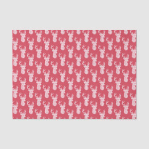 Winter gebreide kerst rendier weefsel papier