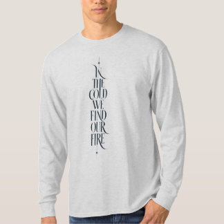 Winter geïnspireerde lange mouw T-shirt
