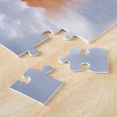 Winter Ginger Dream Cat Puzzel (Zijkant)