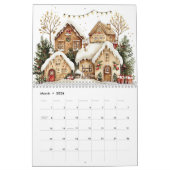 Winter Gingerbread Houses Kalender (Mar 2026)