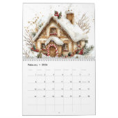 Winter Gingerbread Houses Kalender (Feb 2026)