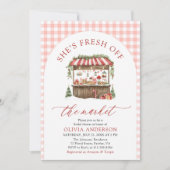 Winter Gingham Fresh van het Vrijgezellenfeest Kaart (Voorkant)