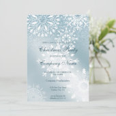 Winter Glitter Snow-kerstfeest Kaart (Staand voorkant)