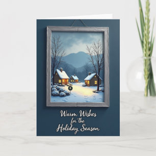 Winter Glow Kerstkaart Kaart