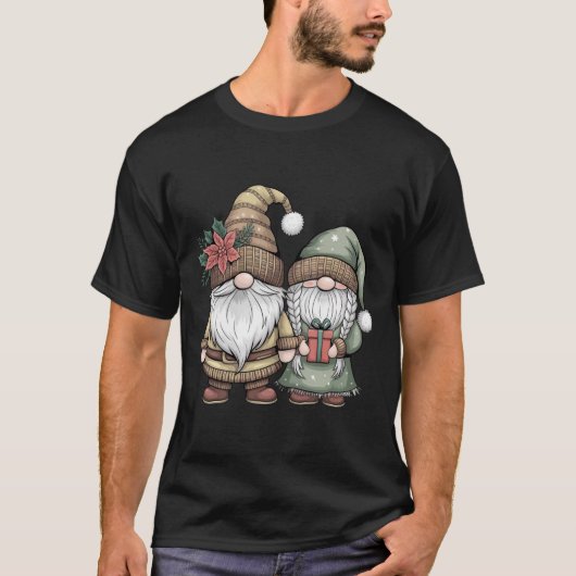 Winter Gnome Magic T-shirt (Voorkant)