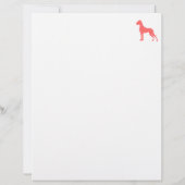 Winter Great Dane (Achterkant)